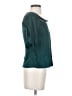 Deletta Teal 3/4 Sleeve Blouse Size XS - photo 4