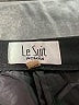 Le Suit 100% Polyester Black Dress Pants Size 24 - photo 4
