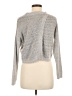 Olivaceous Metallic Gray Turtleneck Sweater Size M - photo 2