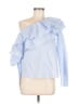 Gianni Bini 100% Cotton Blue 3/4 Sleeve Blouse Size S - photo 1