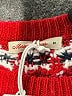 Marine Layer Argyle White Pullover Sweater Size M - photo 4