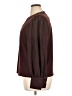 Saint + Sofia Burgundy Long Sleeve Blouse Size 14 - photo 5