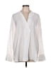 Whistles White Long Sleeve Blouse Size 10 - photo 1