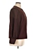 Saint + Sofia Burgundy Long Sleeve Blouse Size 14 - photo 4