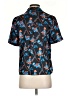 Thakoon 100% Polyester Floral Black Short Sleeve Blouse Size 0 - photo 2