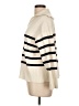 Zara Stripes Ivory Pullover Sweater Size L - photo 5