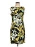 Connected Apparel Tropical Green Cocktail Dress Size 10 (petite) - photo 1