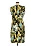 Connected Apparel Tropical Green Cocktail Dress Size 10 (petite) - photo 2