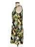 Connected Apparel Tropical Green Cocktail Dress Size 10 (petite) - photo 5