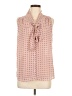 Jones & Co 100% Polyester Pink Sleeveless Blouse Size M - photo 1