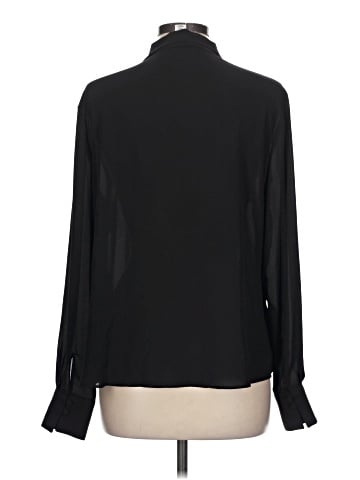White House Black Market Long Sleeve Blouse (view 2)