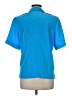 Chaus 100% Polyester Blue Short Sleeve Blouse Size 8 - photo 2