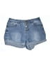 Encore Blue Denim Shorts Size 13 - photo 1