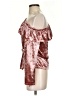 StyleStalker Burgundy 3/4 Sleeve Blouse Size XS - photo 5