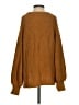 Madewell 100% Cotton Solid Brown Pullover Sweater Size S - photo 2