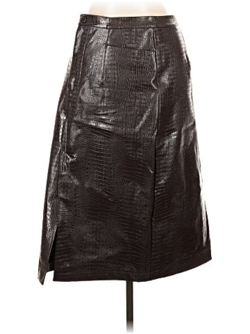 INC International Concepts Faux Leather Skirt (view 2)