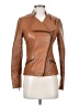 Pittards England 100% Leather Brown Leather Jacket Size 10 - photo 1