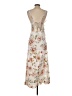 Unbranded 100% Polyester Floral Ivory Casual Dress Size S - photo 2