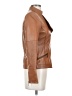 Pittards England 100% Leather Brown Leather Jacket Size 10 - photo 4