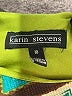 Karin Stevens Chevron-herringbone Teal Cocktail Dress Size 10 - photo 6