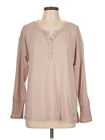 Seven7 Long Sleeve Blouse (view 1)