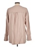 Seven7 Tan Long Sleeve Blouse Size L - photo 2