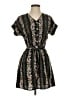 Blush 100% Polyester Paisley Black Casual Dress Size S - photo 1