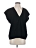 Zara Black Short Sleeve Blouse Size S - photo 1