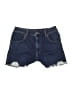 Express Solid Blue Denim Shorts Size 8 - photo 1