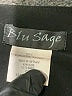 Blu Sage Solid Black Casual Dress Size L - photo 7