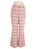 Worthington Plaid Pink Casual Pants Size 16 - photo 1