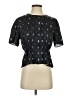 Ciao Lucia 100% Polyester Black Short Sleeve Blouse Size S - photo 1