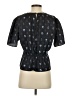 Ciao Lucia 100% Polyester Black Short Sleeve Blouse Size S - photo 2