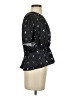 Ciao Lucia 100% Polyester Black Short Sleeve Blouse Size S - photo 4
