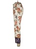 Shein 100% Polyester Floral Ivory Casual Pants Size XS - photo 5