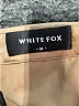 White Fox Brown Long Sleeve Blouse Size M - photo 7
