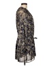 Zara Paisley Blue Casual Dress Size M - photo 4
