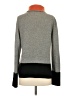 Magaschoni 100% Cashmere Color Block Gray Cashmere Pullover Sweater Size S - photo 2