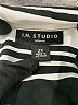 I.N. Studio 100% Polyester Stripes Ivory 3/4 Sleeve Blouse Size 2X - photo 7