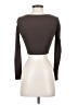 Zara Brown Long Sleeve Top Size S - photo 2