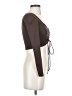 Zara Brown Long Sleeve Top Size S - photo 4