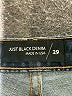 Just Black Blue Jeans Size 29 waist - photo 7