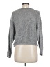 Storia Metallic Gray Pullover Sweater Size M - photo 2