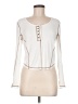 Pink Lily Ivory Long Sleeve Top Size M - photo 1