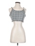 The Ragged Priest Silver Gray Sleeveless Top Size M (estimated) - photo 1