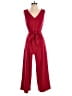 Calvin Klein Solid Red Jumpsuit Size 4 - photo 1