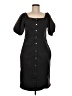 Polagram Black Casual Dress Size M - photo 1