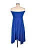 Express Solid Blue Cocktail Dress Size M - photo 2