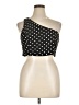 Cinq à Sept 100% Polyester Black Sleeveless Blouse Size XL - photo 1