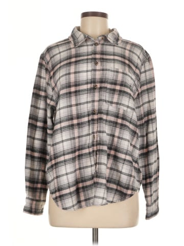 Love Tree Long Sleeve Button-Down Shirt (view 1)